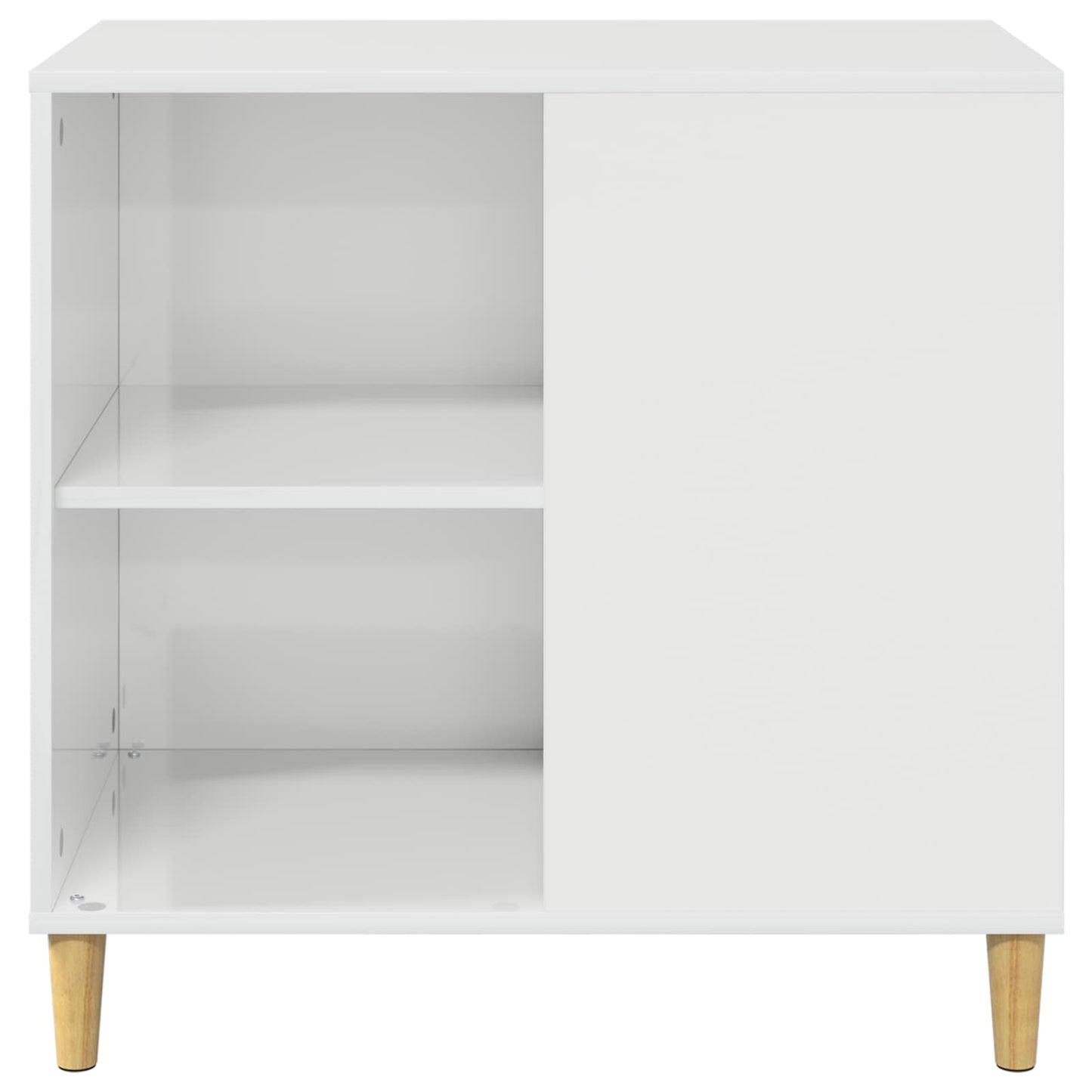 Kattmöbel Katthus Glansig Vit 72 x 42,5 x 70 cm