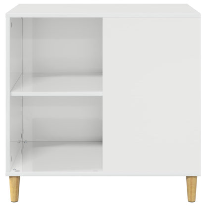 Kattmöbel Katthus Glansig Vit 72 x 42,5 x 70 cm
