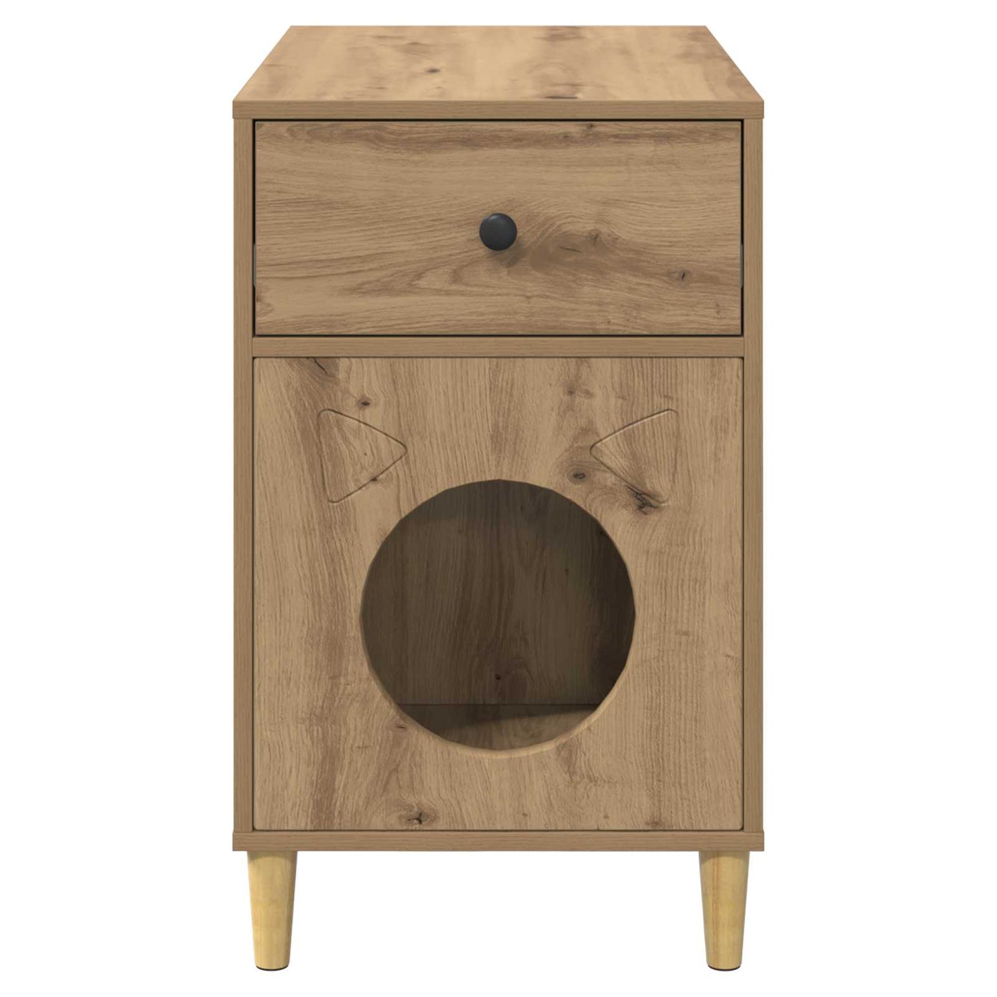 Kattmöbel Katthus Artisan Ek 72 x 42,5 x 70 cm