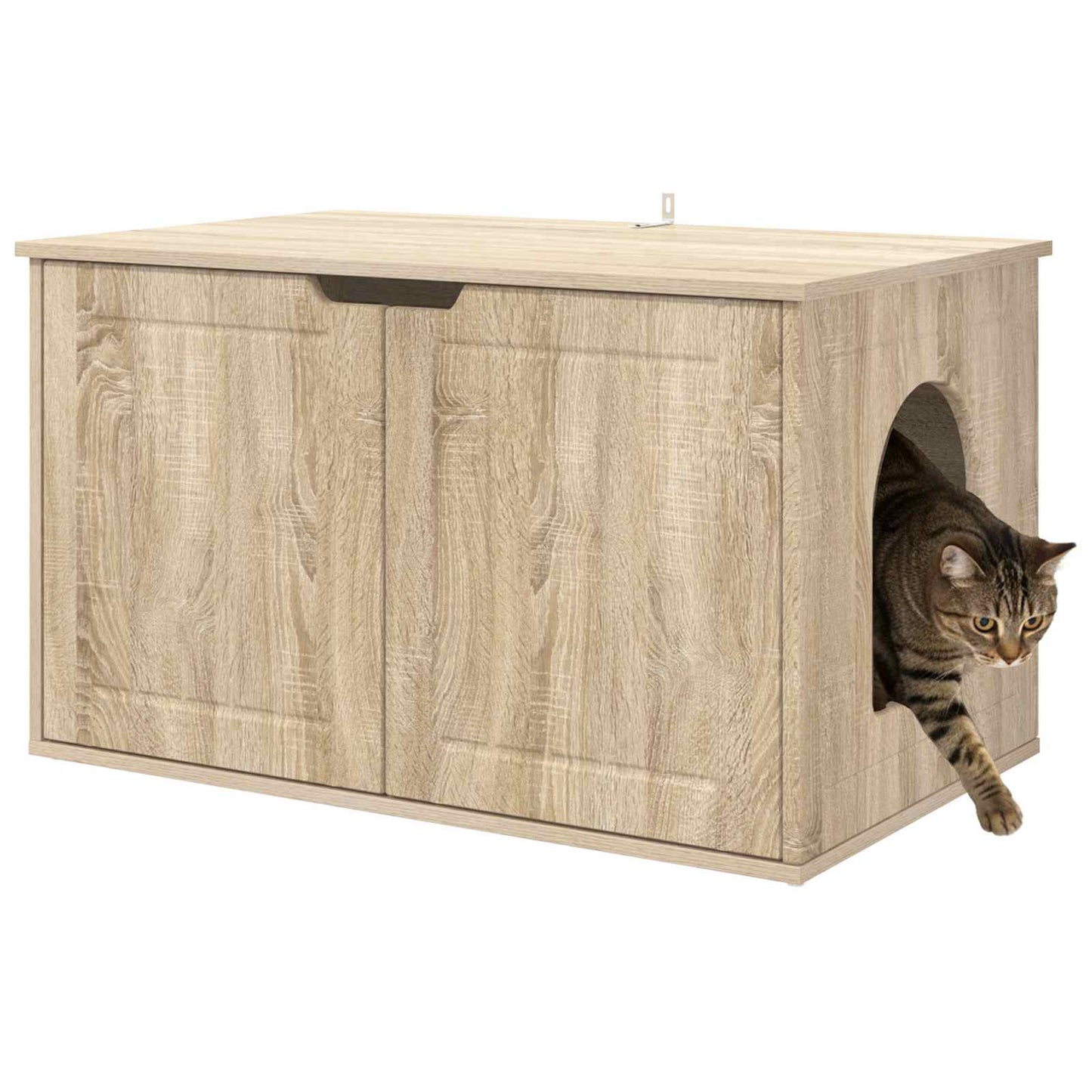 Katt hus Sonoma 85 x 55 x 50,5 cm Konstruerat trä
