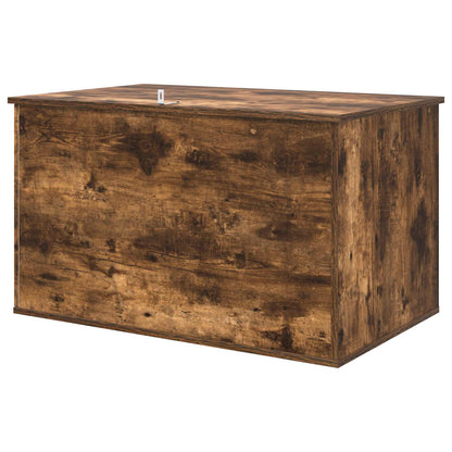 Katt hus Rökt ek 85 x 55 x 50,5 cm Konstruerat trä