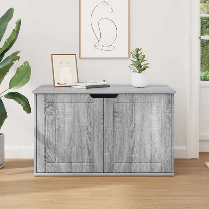 Katt hus Grå Sonoma 85 x 55 x 50,5 cm Konstruerat trä