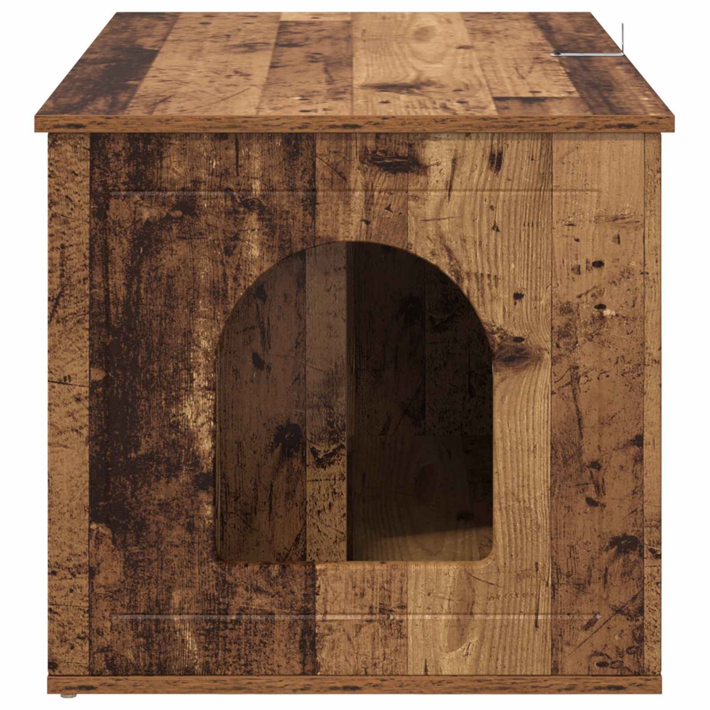 Katt hus Gammalt trä 85 x 55 x 50,5 cm Konstruerat trä