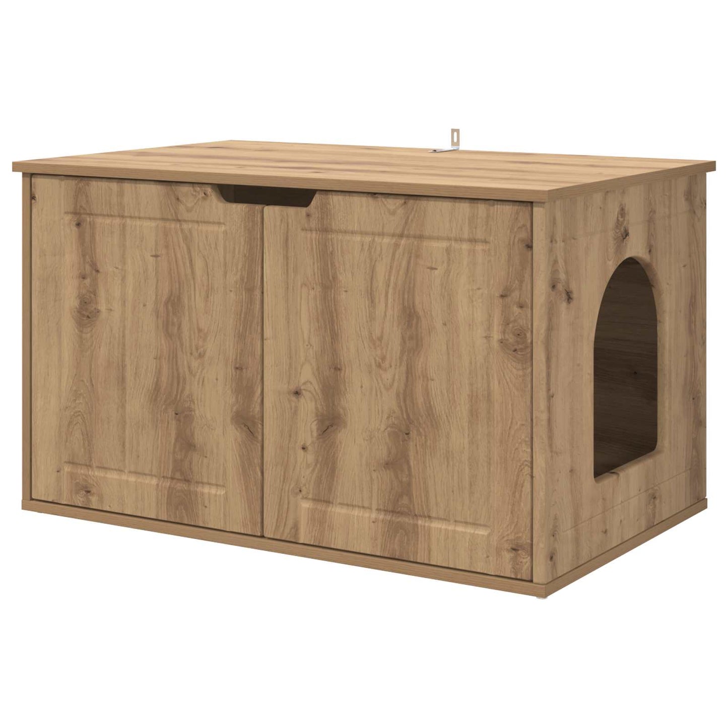 Katt hus Artisan Ek 85 x 55 x 50,5 cm Konstruerat trä