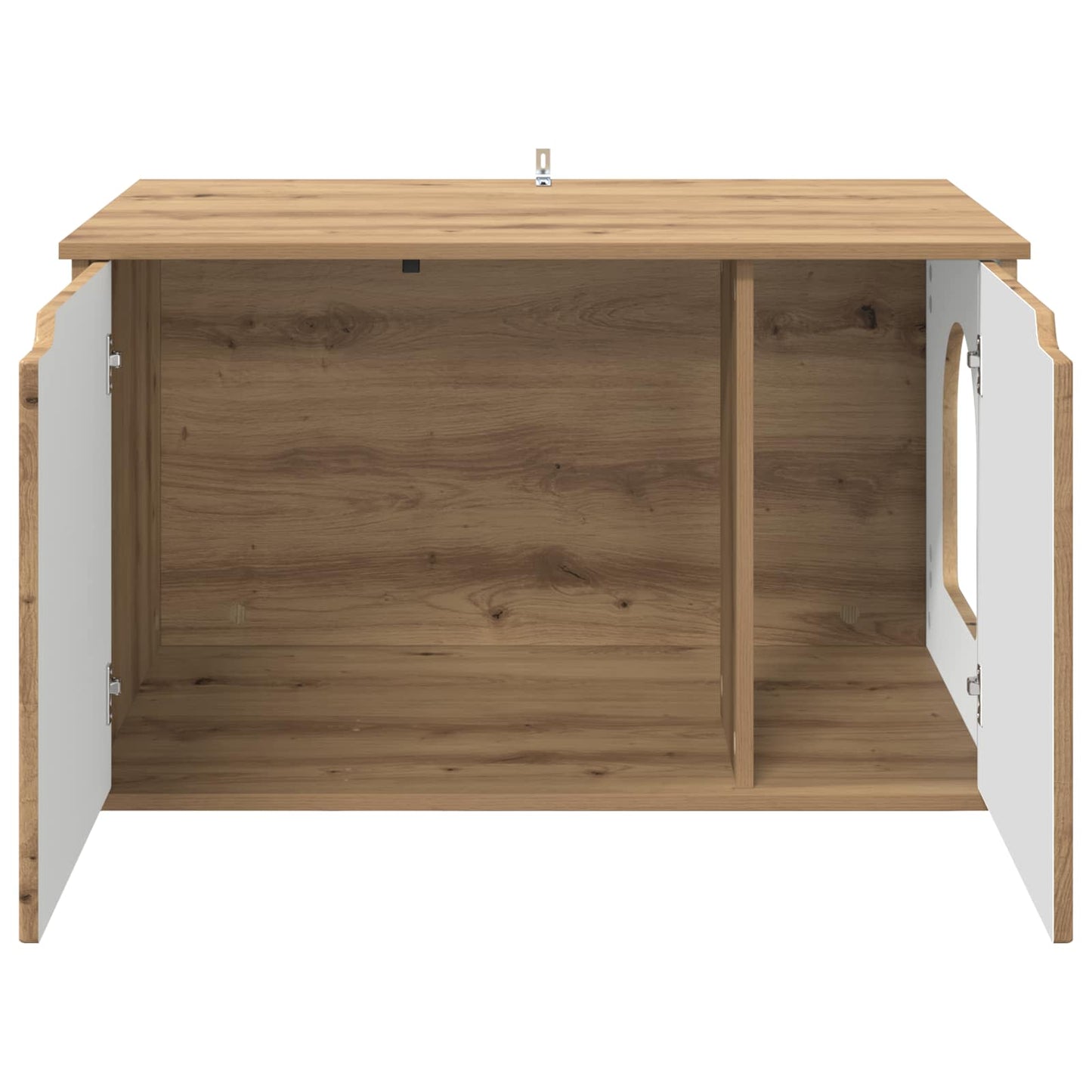 Katt hus Artisan Ek 85 x 55 x 50,5 cm Konstruerat trä