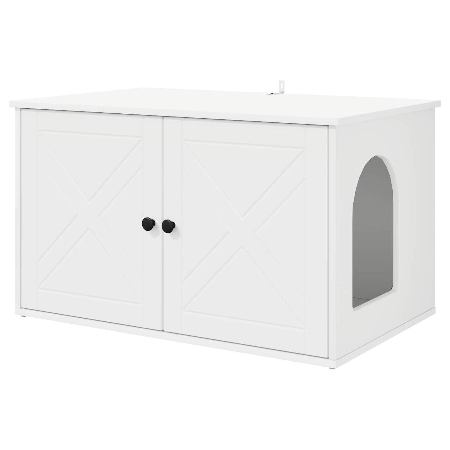Kattmöbel Katthus Vit 85 x 55 x 50,5 cm