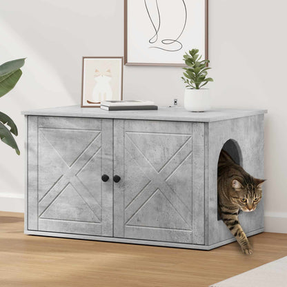 Kattmöbel Katthus Betong 85 x 55 x 50 cm