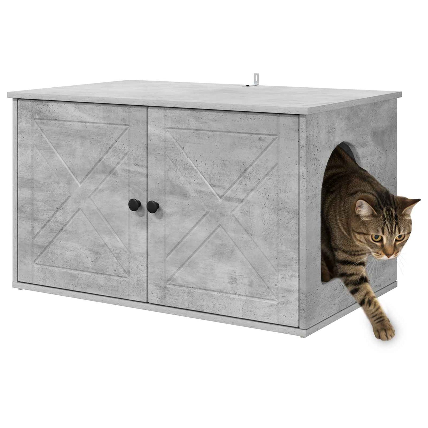 Kattmöbel Katthus Betong 85 x 55 x 50 cm