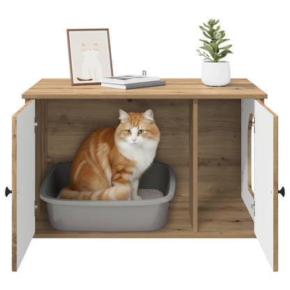 Kattmöbel Katthus Artisan Ek 85 x 55 x 50 cm