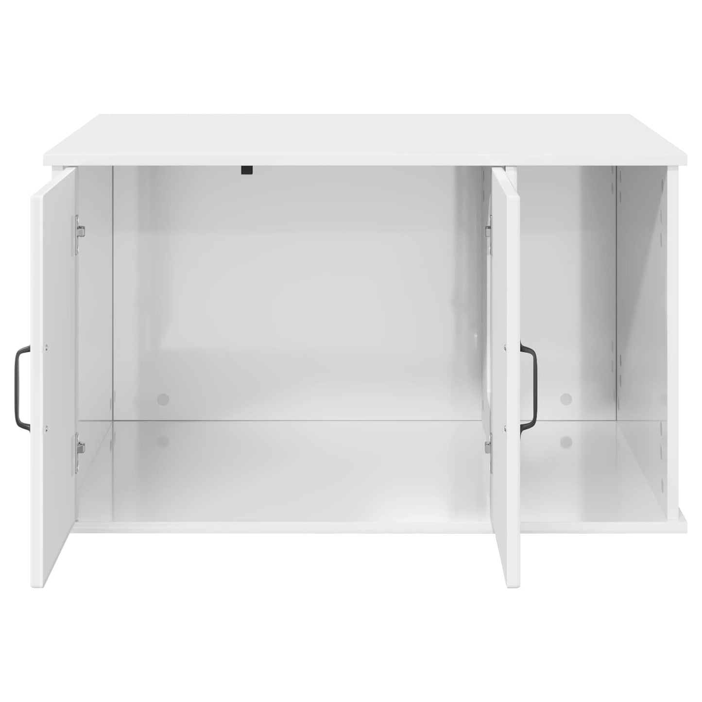 Kattmöbel Katthus Glansig Vit 85 x 55 x 50 cm