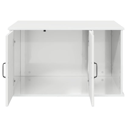 Kattmöbel Katthus Glansig Vit 85 x 55 x 50 cm