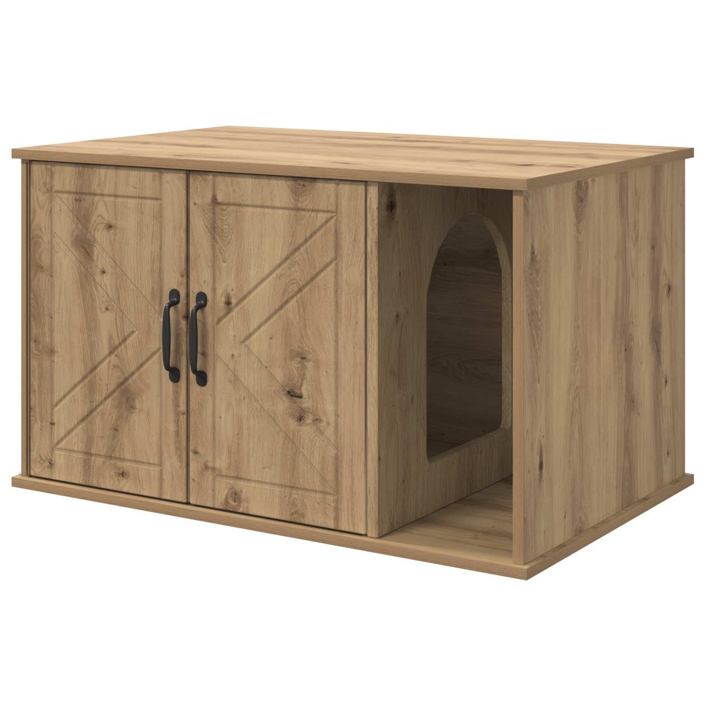 Kattmöbel Katthus Artisan Ek 85 x 55 x 50 cm