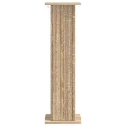Växtställ 2 pcs Sonoma-ek 30,5 x 30 x 100,5 cm Konstruerat trä