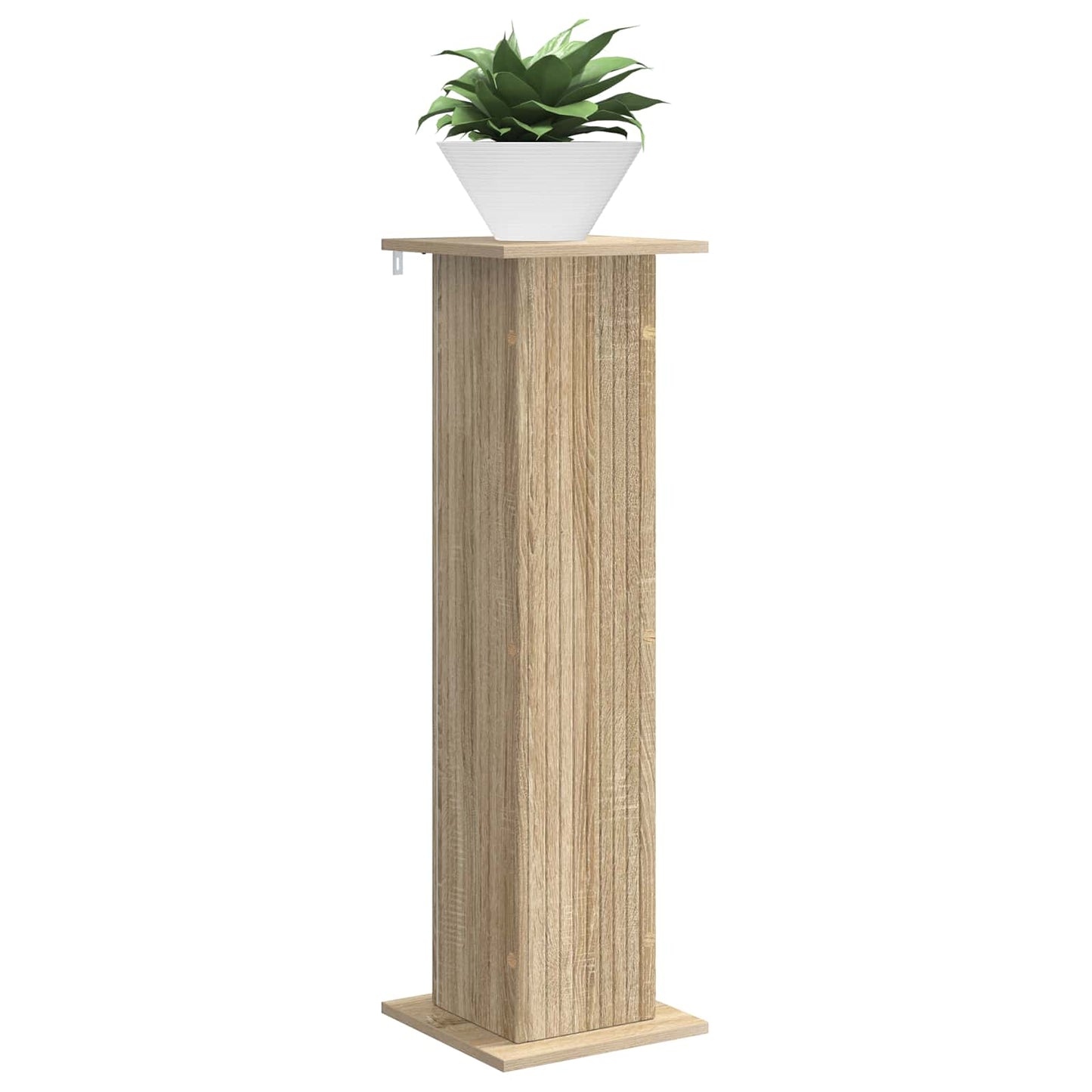 Växtställ 2 pcs Sonoma-ek 30,5 x 30 x 100,5 cm Konstruerat trä