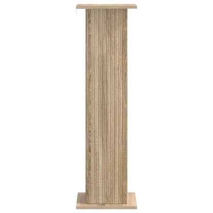 Växtställ 2 pcs Sonoma-ek 30,5 x 30 x 100,5 cm Konstruerat trä