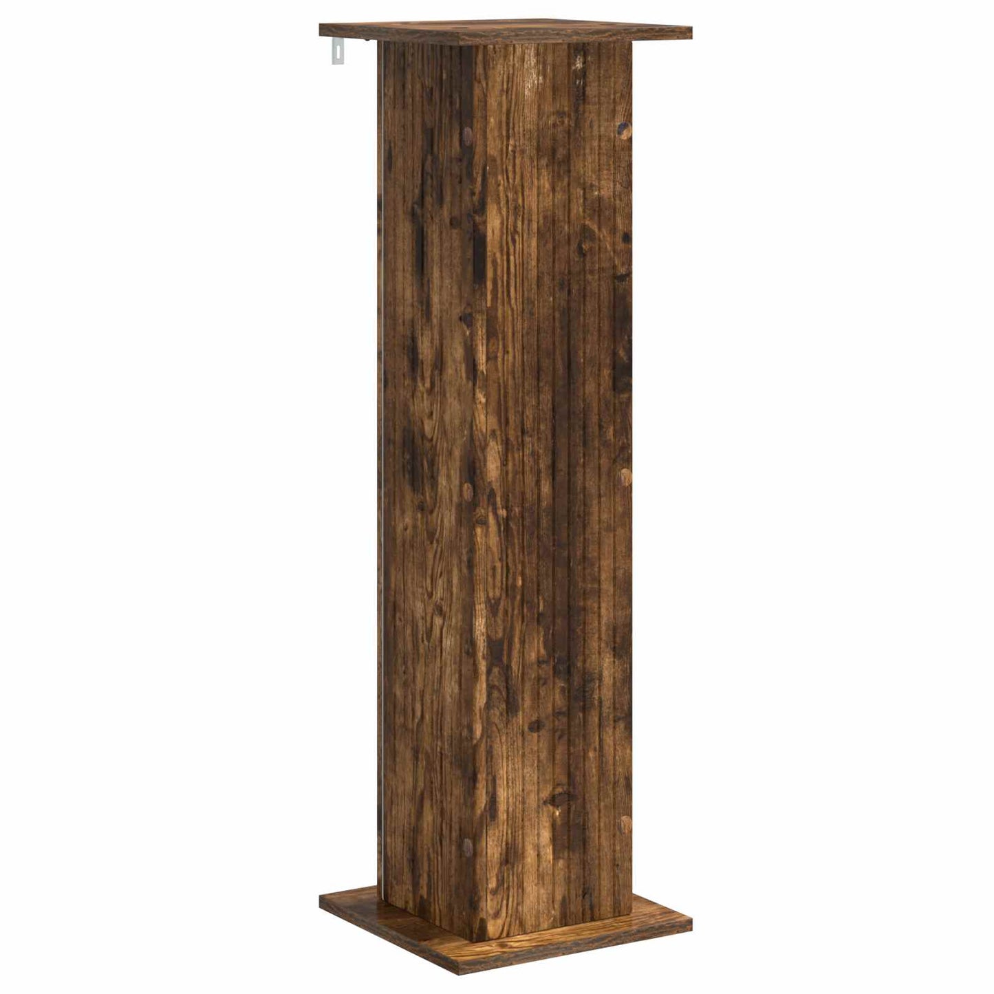 Växtställ 2 pcs Rökt ek 30,5 x 30 x 100,5 cm Konstruerat trä