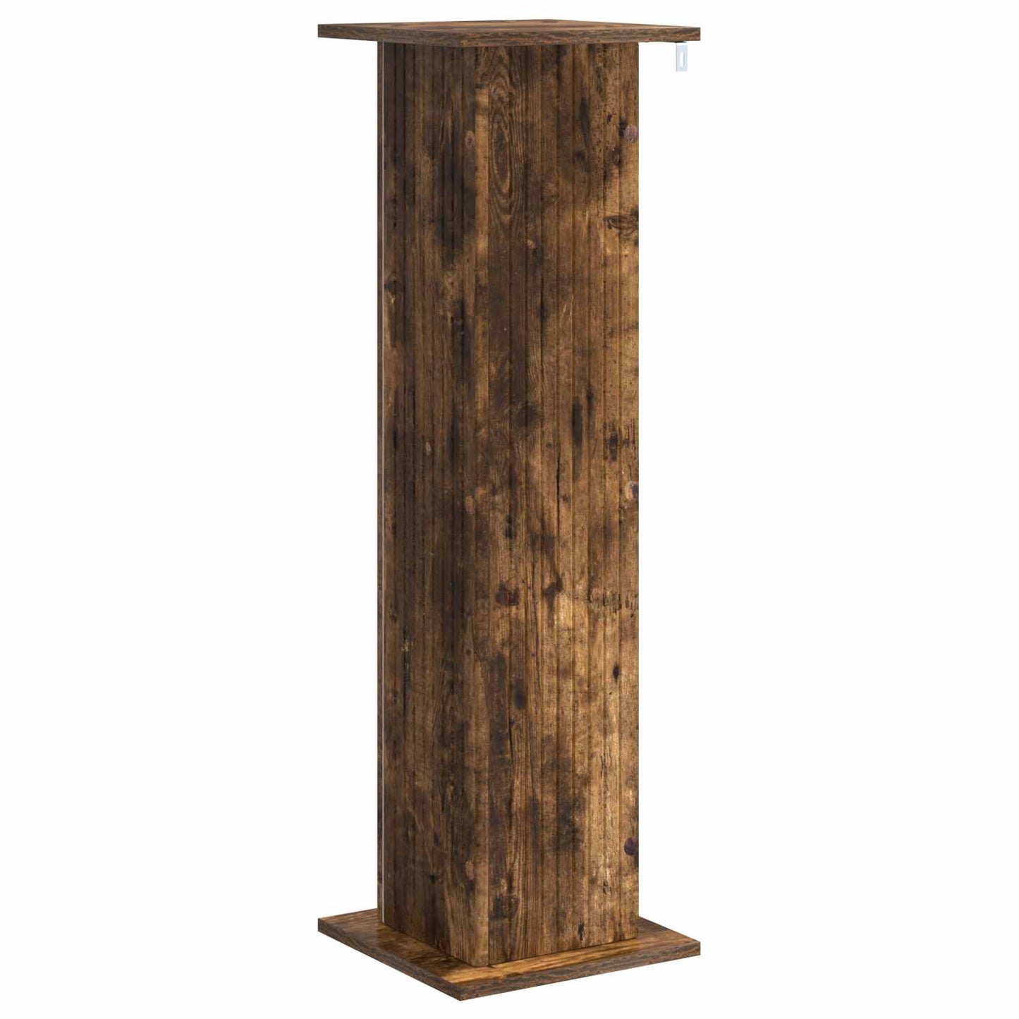 Växtställ 2 pcs Rökt ek 30,5 x 30 x 100,5 cm Konstruerat trä