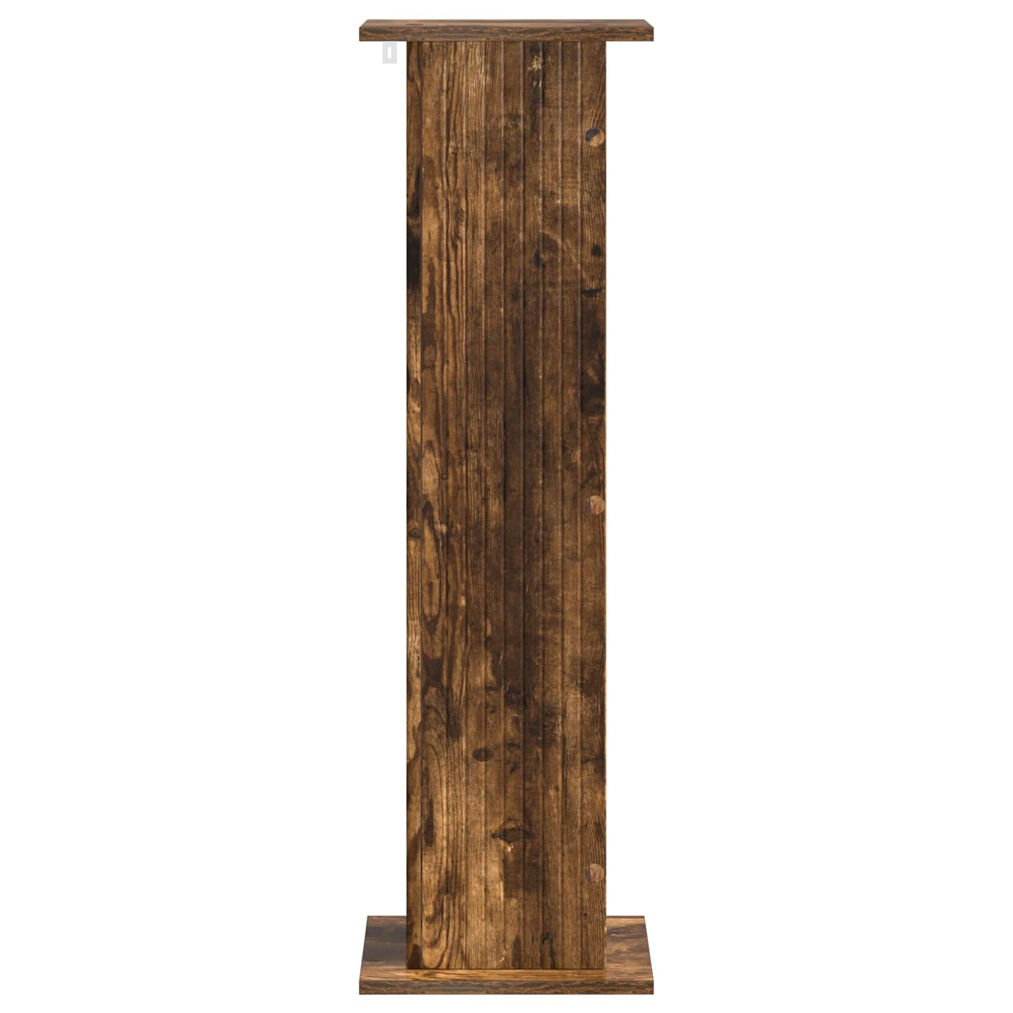 Växtställ 2 pcs Rökt ek 30,5 x 30 x 100,5 cm Konstruerat trä