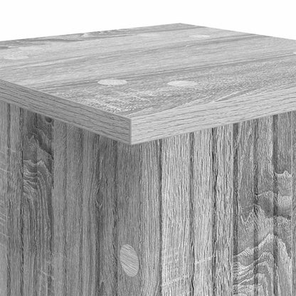 Växtställ 2 pcs Grå sonoma-ek 30,5 x 30 x 100,5 cm