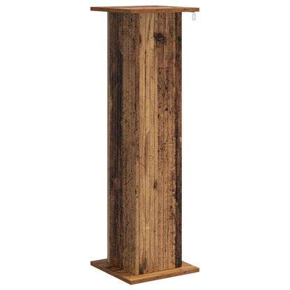 Växtställ 2 pcs Gammalt trä 30,5 x 30 x 100,5 cm