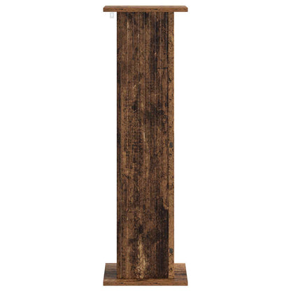 Växtställ 2 pcs Gammalt trä 30,5 x 30 x 100,5 cm