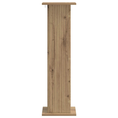 Växtställ 2 pcs Artisan-ek 30,5 x 30 x 100,5 cm Konstruerat trä