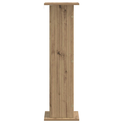 Växtställ 2 pcs Artisan-ek 30,5 x 30 x 100,5 cm Konstruerat trä