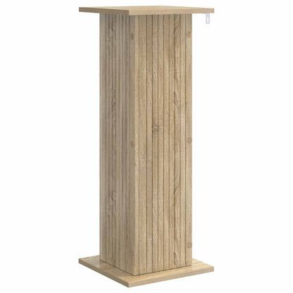 Växtställ 2 pcs Sonoma-ek 30,5 x 30 x 80,5 cm Konstruerat trä
