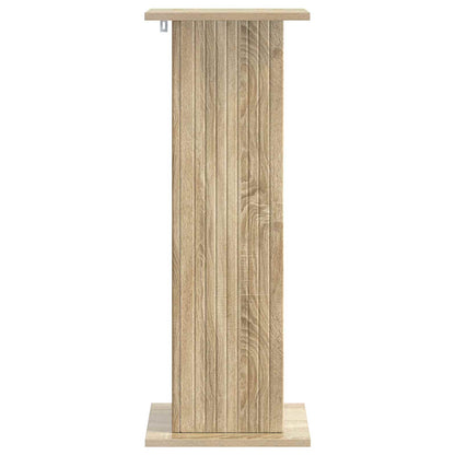 Växtställ 2 pcs Sonoma-ek 30,5 x 30 x 80,5 cm Konstruerat trä