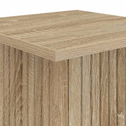 Växtställ 2 pcs Sonoma-ek 30,5 x 30 x 60,5 cm Konstruerat trä