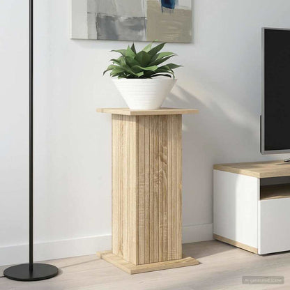 Växtställ 2 pcs Sonoma-ek 30,5 x 30 x 60,5 cm Konstruerat trä