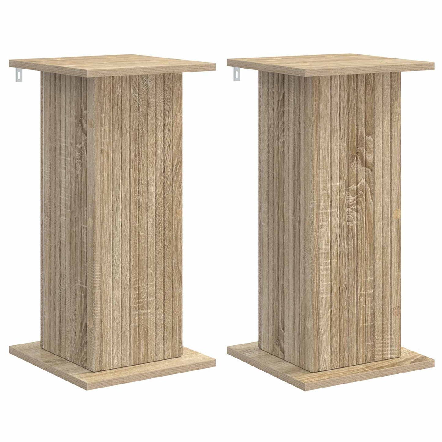 Växtställ 2 pcs Sonoma-ek 30,5 x 30 x 60,5 cm Konstruerat trä