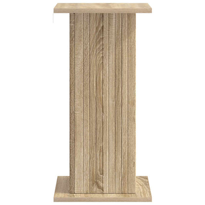 Växtställ 2 pcs Sonoma-ek 30,5 x 30 x 60,5 cm Konstruerat trä