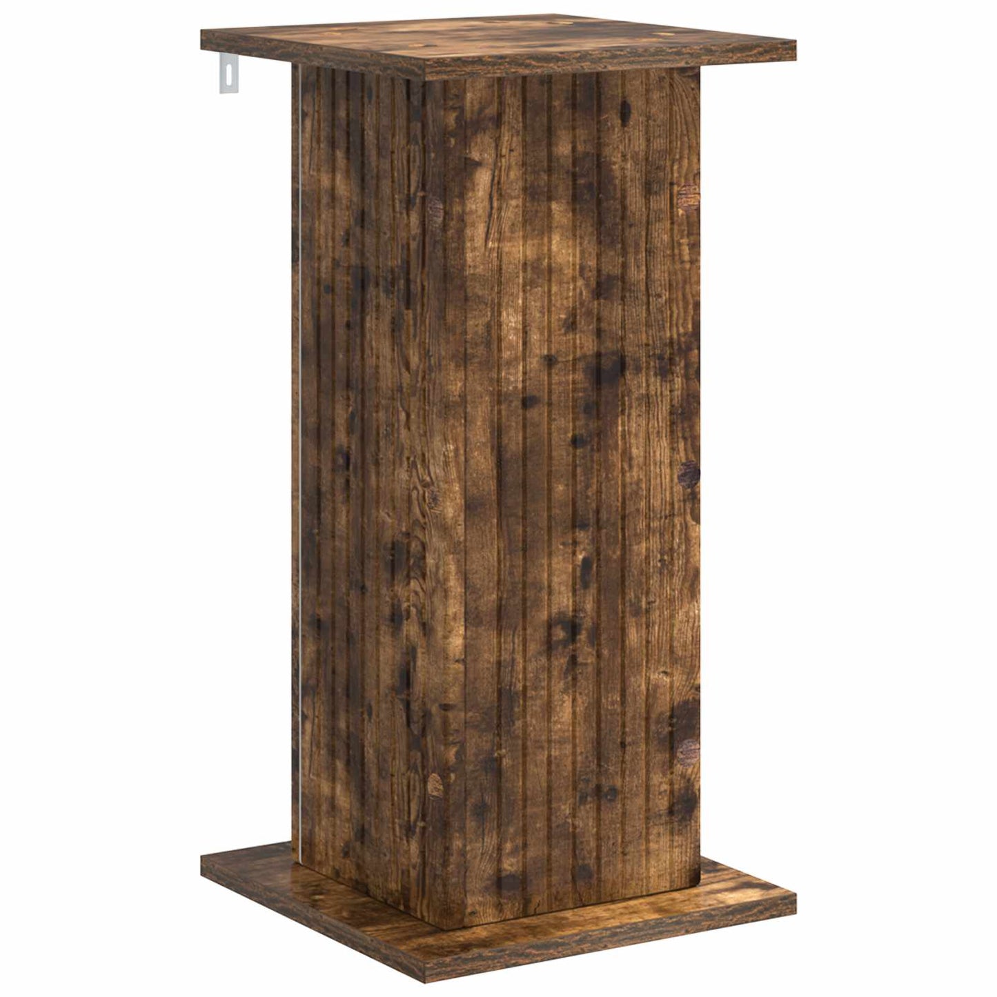 Växtställ 2 pcs Rökt ek 30,5 x 30 x 60,5 cm Konstruerat trä