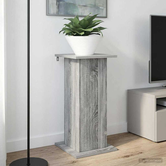 Växtställ 2 pcs Grå sonoma-ek 30,5 x 30 x 60,5 cm