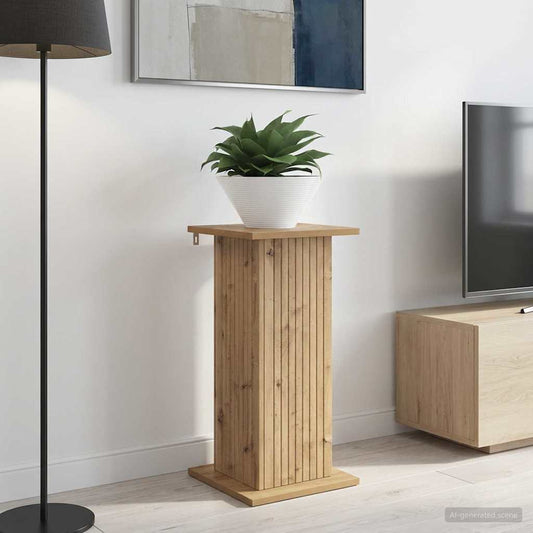 Växtställ 2 pcs Artisan-ek 30,5 x 30 x 60,5 cm Konstruerat trä
