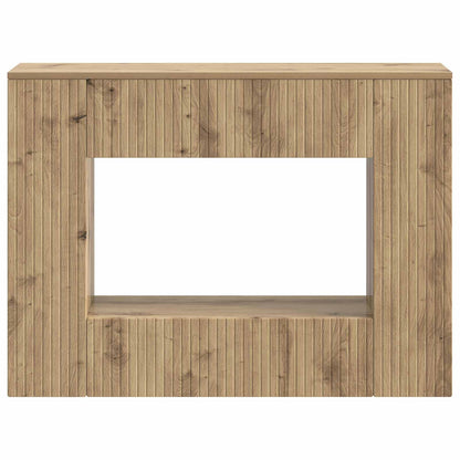 Konsolbord Randig Artisan Ek 101 x 29 x 74 cm Konstruerat trä