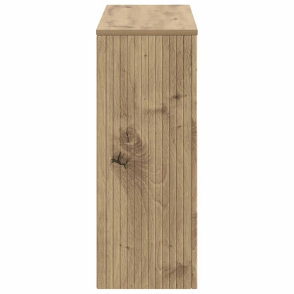 Konsolbord Randig Artisan Ek 101 x 29 x 74 cm Konstruerat trä