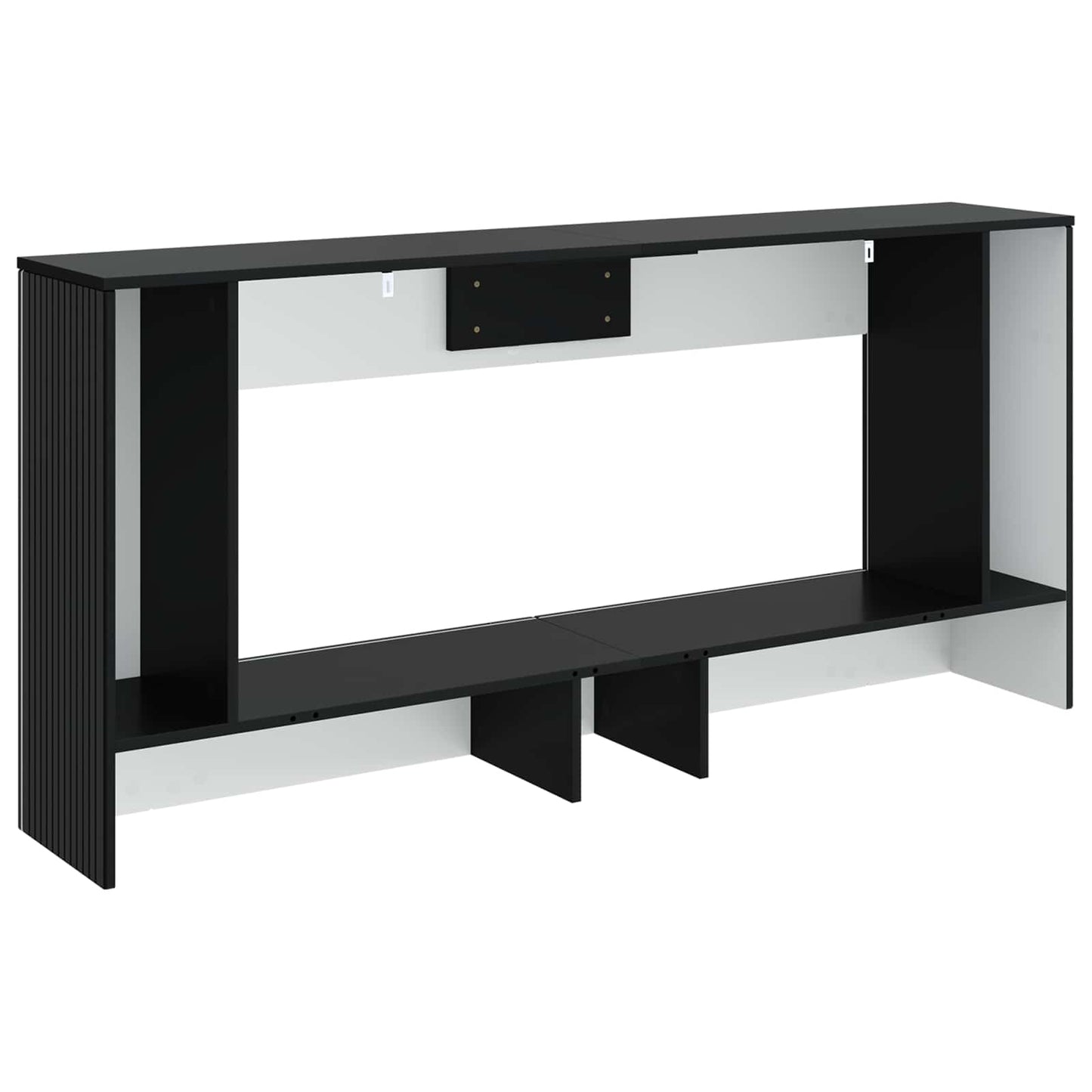 Avlastningsbord Konsollbord Svart 155 x 29 x 74 cm