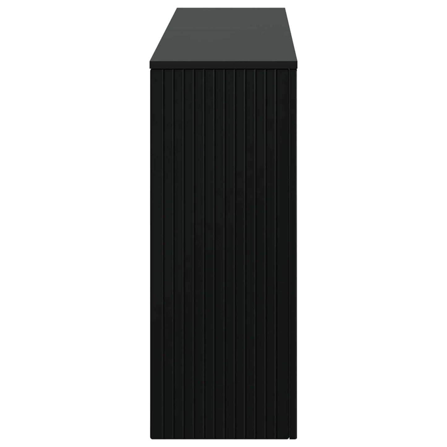 Avlastningsbord Konsollbord Svart 155 x 29 x 74 cm