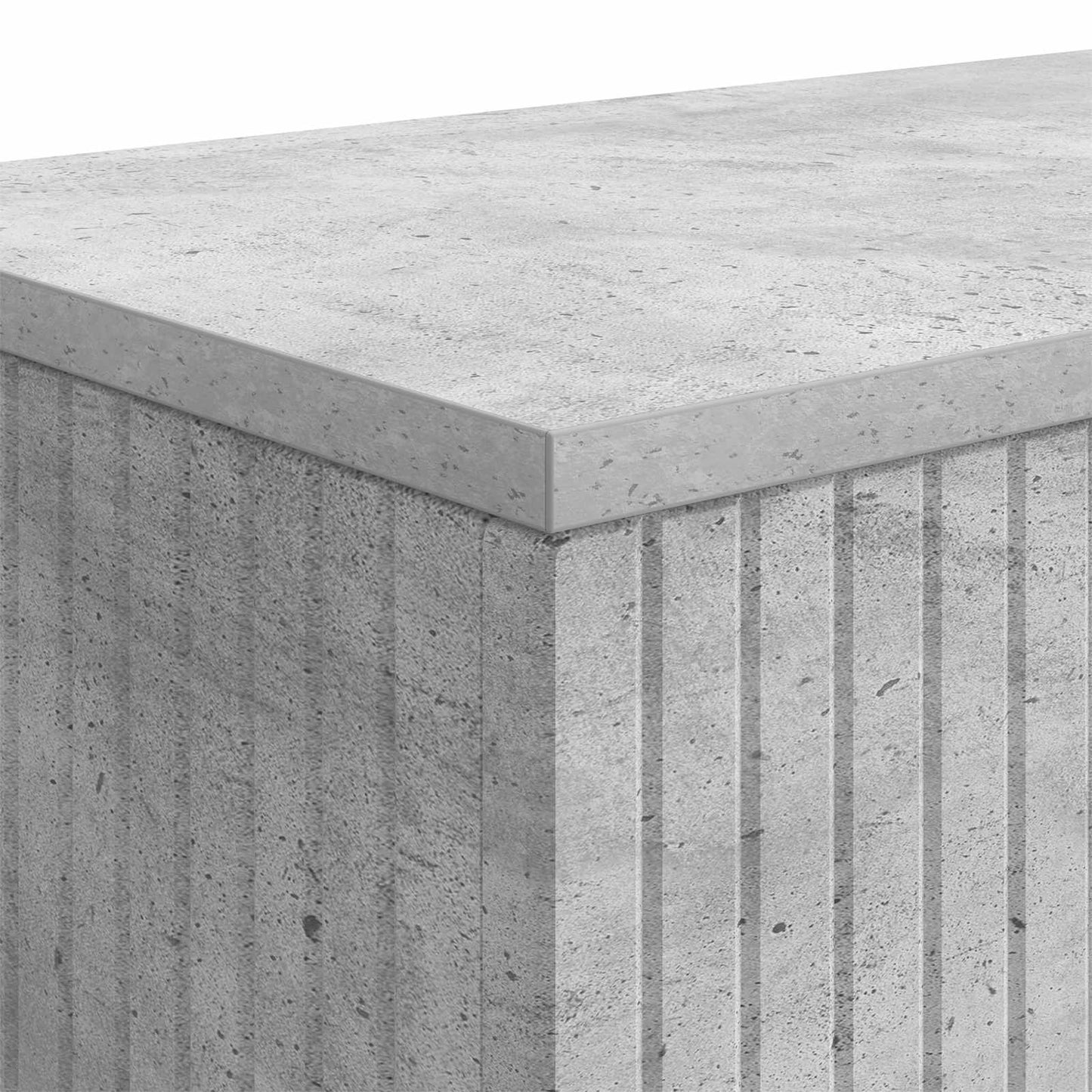 Avlastningsbord Konsollbord Betonggrå 155 x 29 x 74 cm