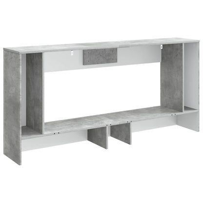 Avlastningsbord Konsollbord Betonggrå 155 x 29 x 74 cm