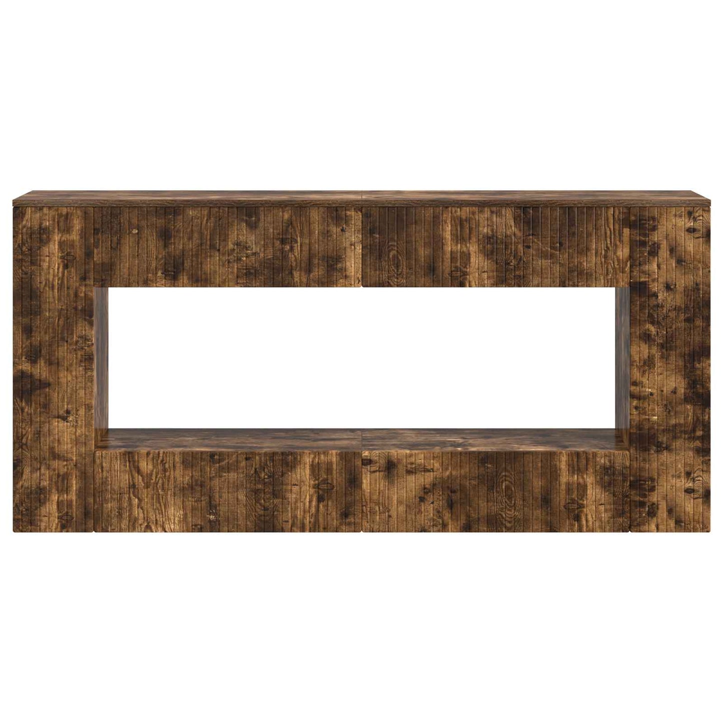 Avlastningsbord Konsollbord Rökfärgad Ek 155 x 29 x 74 cm