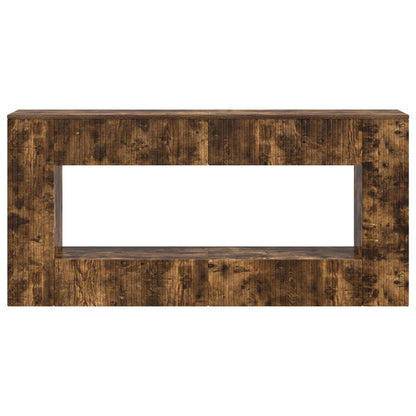 Avlastningsbord Konsollbord Rökfärgad Ek 155 x 29 x 74 cm