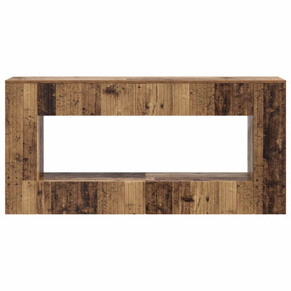 Avlastningsbord Konsollbord Äldrat Trä Randig 155 x 29 x 74 cm