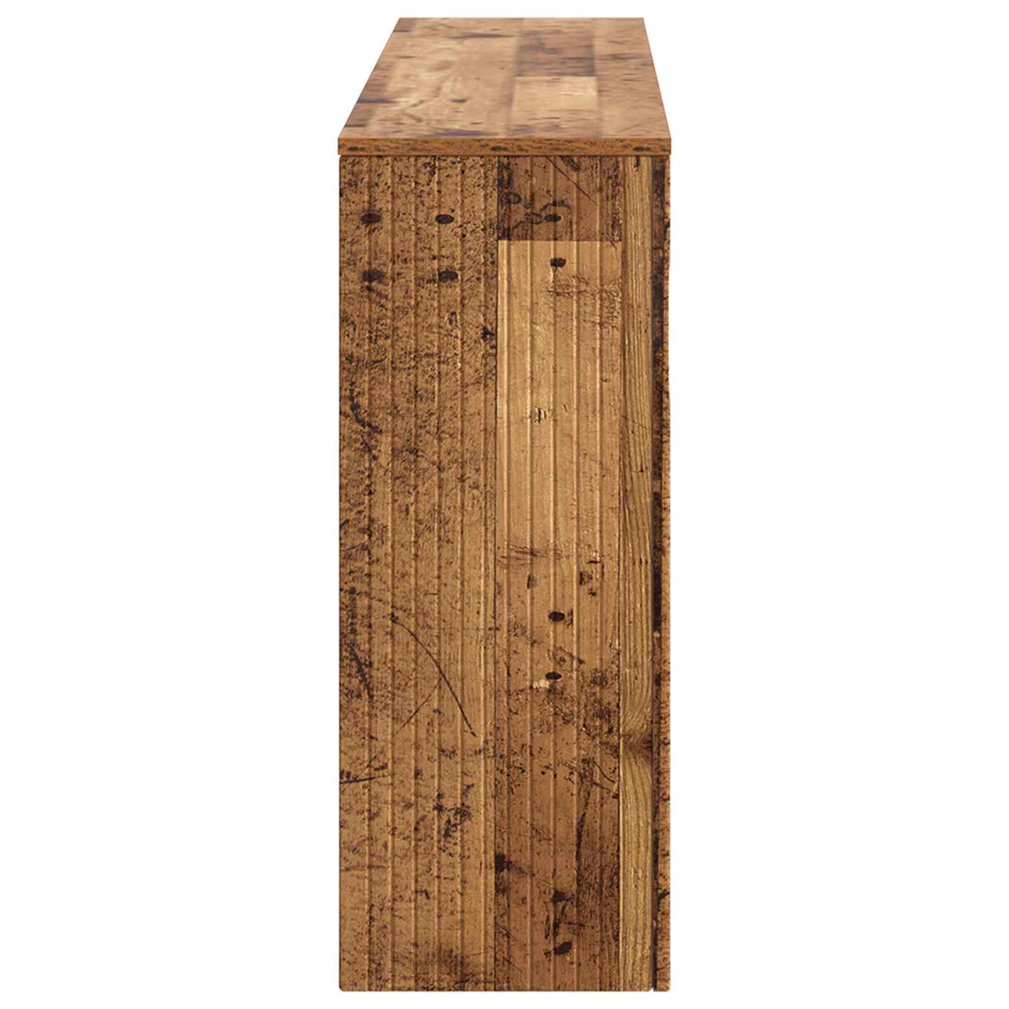Avlastningsbord Konsollbord Äldrat Trä Randig 155 x 29 x 74 cm