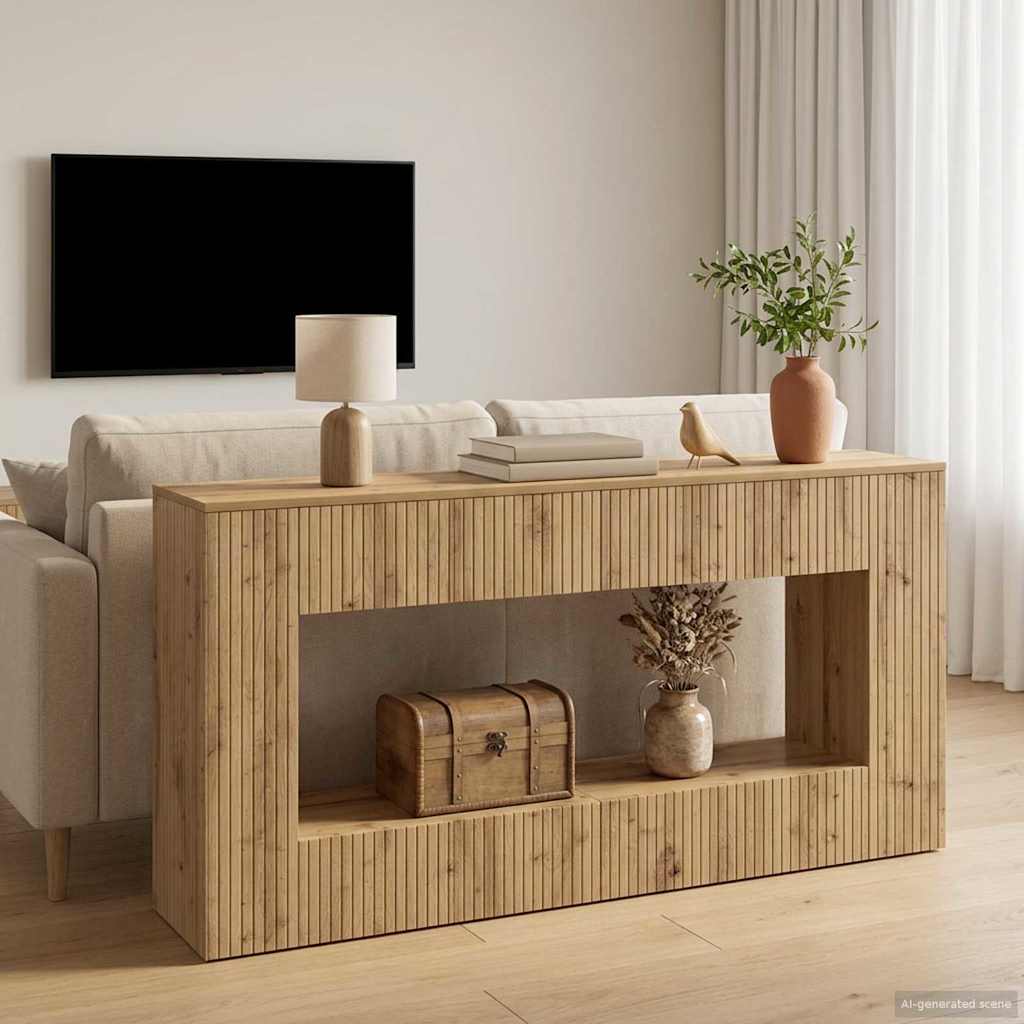 Avlastningsbord Konsollbord Artisan Ek 155 x 29 x 74 cm