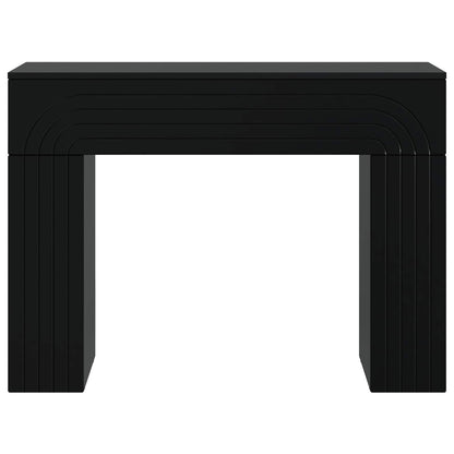 Kaffeebord Svart 102 x 35 x 75 cm Konstruerat trä