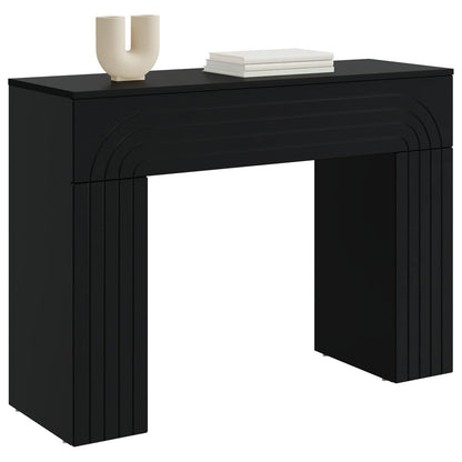 Kaffeebord Svart 102 x 35 x 75 cm Konstruerat trä