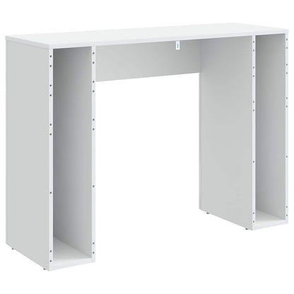 Kaffeebord Vit högglans 102 x 35 x 75 cm Konstruerat trä